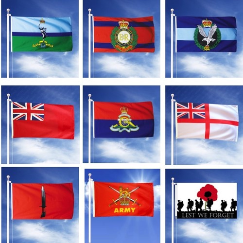 3ft 2ft armed forces flag - armed,