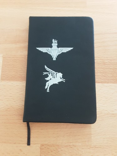 Parachute regiment notebook - parachute,
